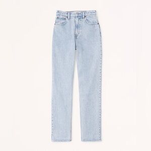 Abercrombie ‘90s Slim Straight Ultra High Rise Jeans